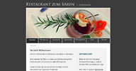 Webdesign: Restaurant Bären Norsingen
